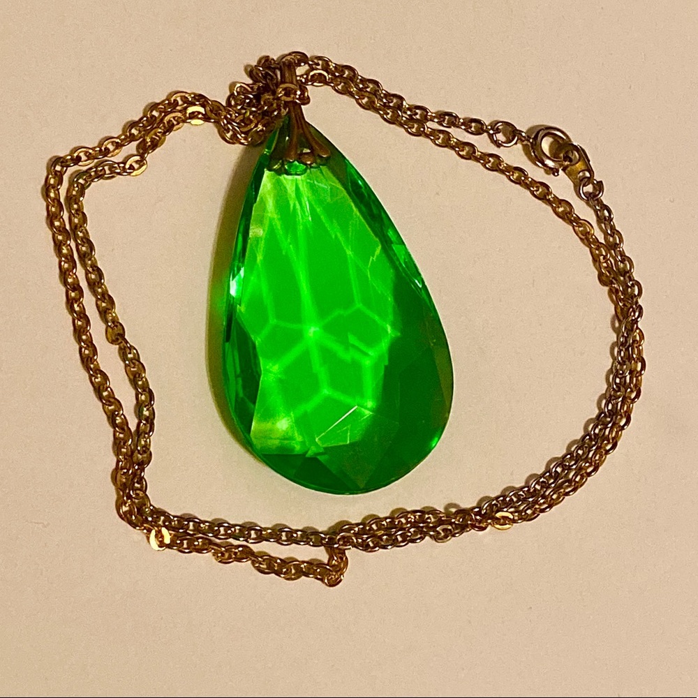 Green Gem Necklace!